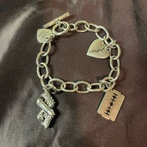 Rock Rebel Charm Bracelet